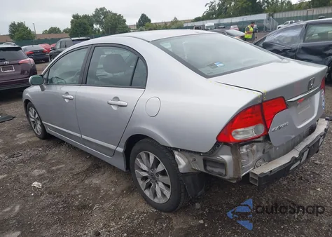 2010 Honda Civic Ex-L из США, поврежденный, VIN 2HGFA1F9XAH558472